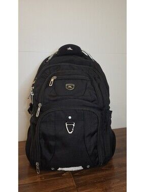HIGH SIERRA - RISICO - BACKPACK - LAPTOP - AIRFLOW COOLING PACK - BLACK, # 74